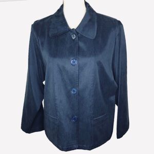 David Dart Blue Jacket Saks Fifth Avenue XL